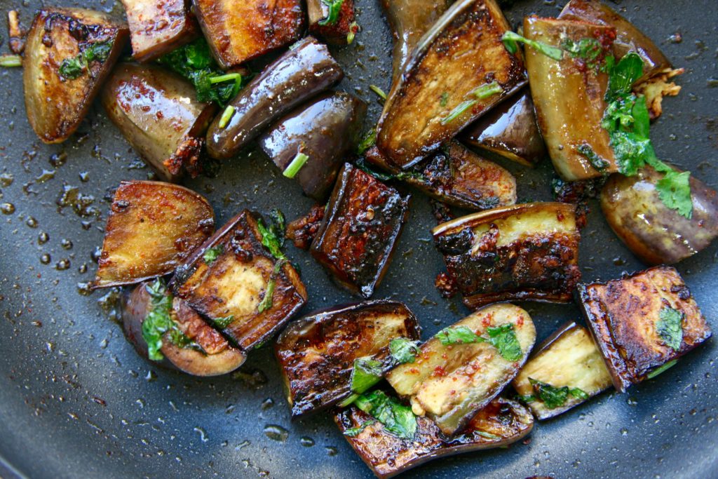 Saute asian eggplant recipe