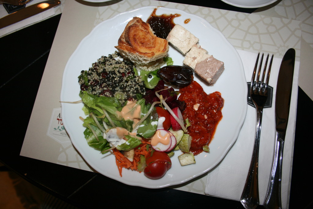 Breakfast Buffet at Arthur Hotel in Jerusalem (http://www.atlas.co.il/)